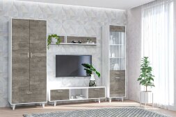 Гостиная ЭГО , бетон/камень 2