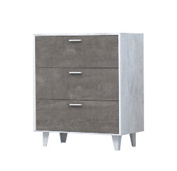 Модульная прихожая ЭГО , бетон/камень 1