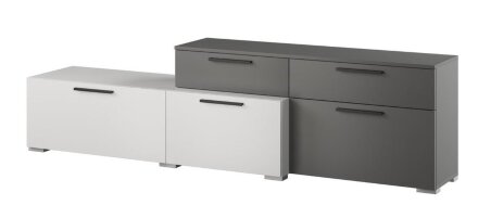 Тумба ТВ Альберо, графит 