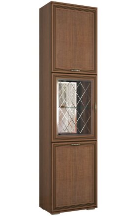 Пенал с витриной Ливорно ЛШ-5, орех донской 