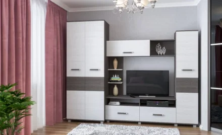 Пенал двухдверный Виора, Ясень Анкор 